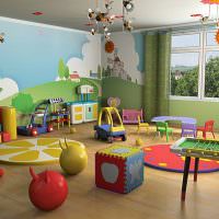 Indretning af loftet i børnehaven