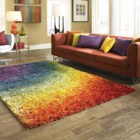 Alle regnbuens farver på ét tæppe