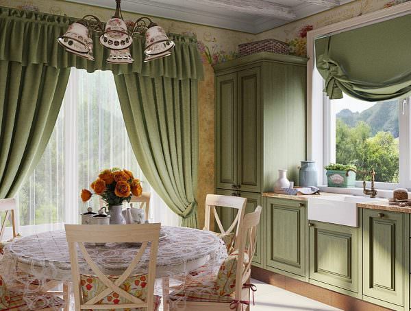 Lambrequin er et forkortet horisontalt gardin, som brukes til å dekorere den øvre delen av vindusåpningen.