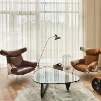 Dizajnový nábytok v modernej obývačke
