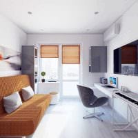 idé om uvanlig design av 2 roms leilighet bilde