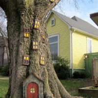 Pohádkový dům na živém stromě