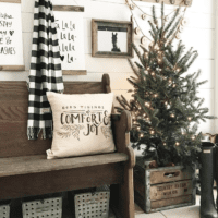 hvordan dekorere et juletre i 2018 i hallen