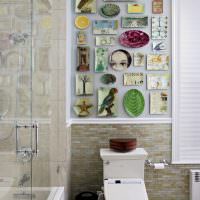 DIY διακόσμηση μπάνιου