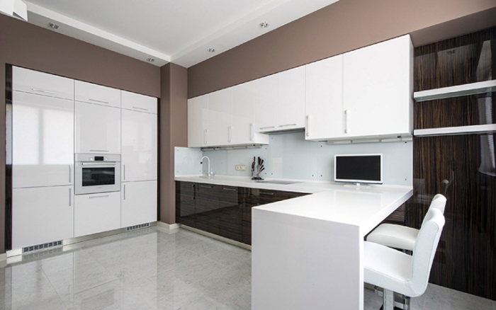 V kuchyni je minimalismus.