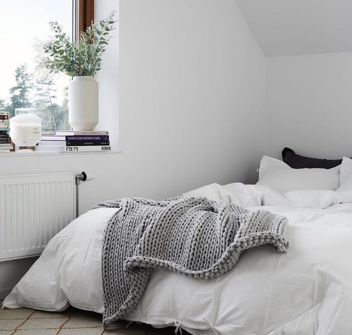 Použití textilu v interiéru stylu minimalismu