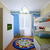 צילום תכנית חדר ילדים קטן