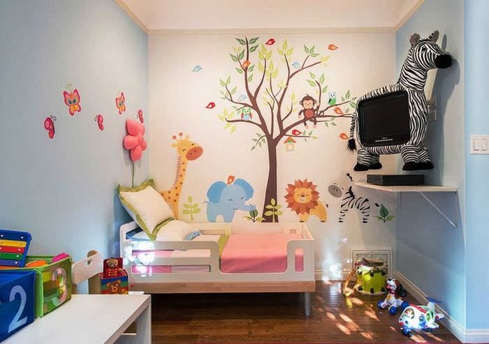 עיצוב חדר ילדים קטן
