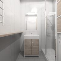 עיצוב חדר אמבטיה עם מקלחת