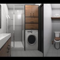 Design af separat badeværelse i en toværelses lejlighed