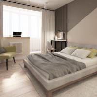 עיצוב חדר שינה עם מרפסת צמודה