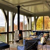a veranda fotó gyönyörű kialakításának ötlete