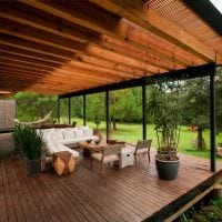 a világos veranda design kép ötlete