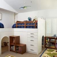 studioleilighet for en familie med et barns designideer