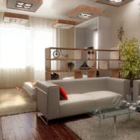 design av en ett-roms leilighet med muligheter for barn