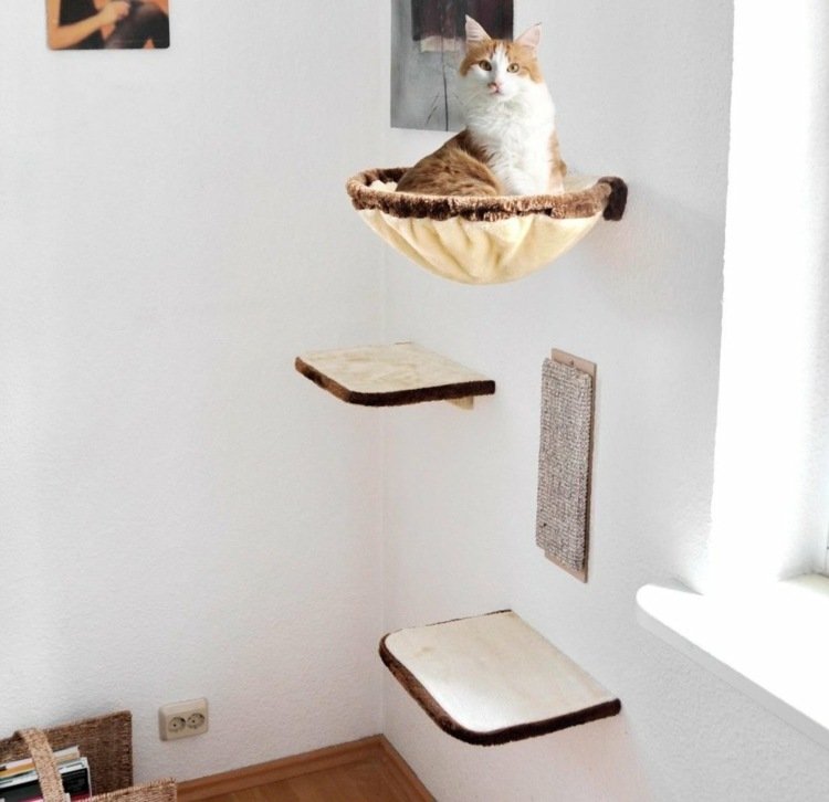 katte møbler klatrevæg-silvio-pladsbesparende-idé-sæt-gave