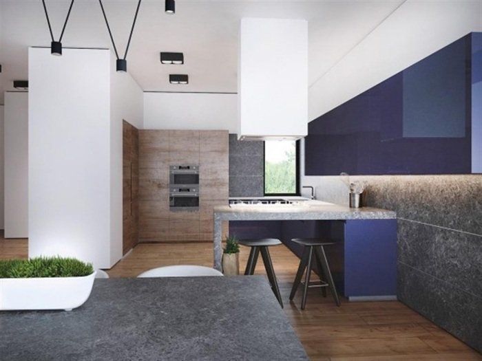 moderne-køkken-naturlig-optik-blå-kombination-køkkenbord