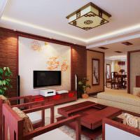 Moderná bytová dekorácia s prvkami čínskeho štýlu