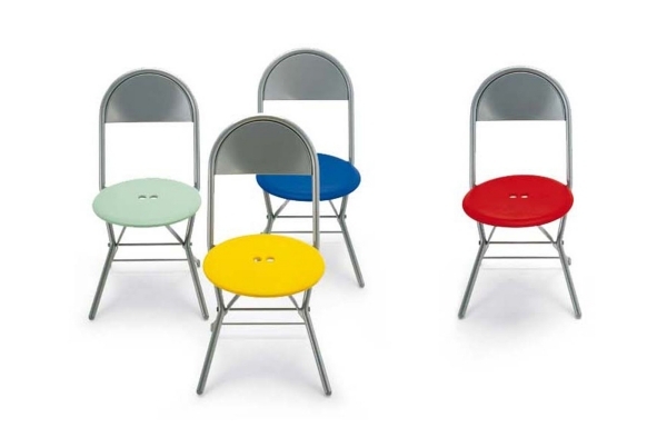 farveversioner pladsbesparende klapstole til have-aluminiumsstel