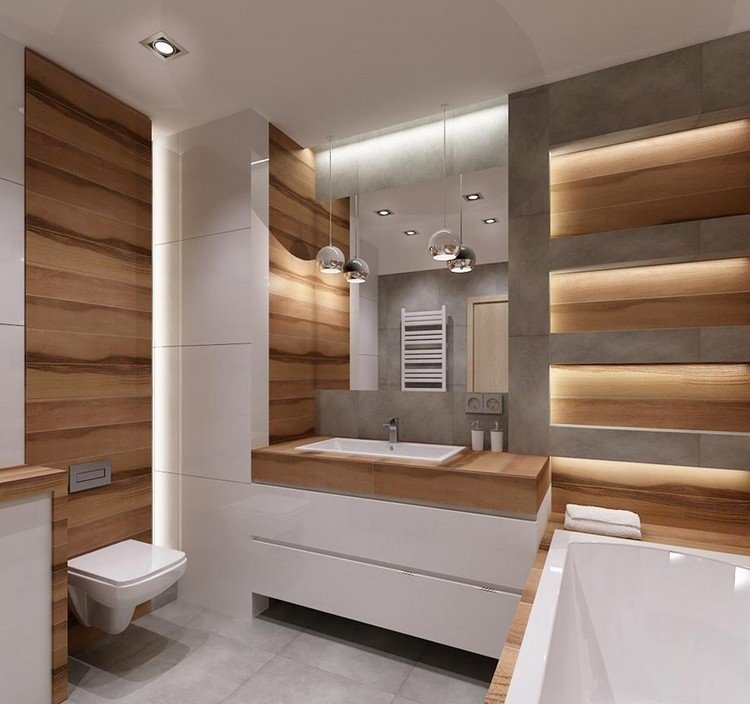 Lille-badeværelse-wellness-oase-indirekte-belysning-loft-væg-nicher