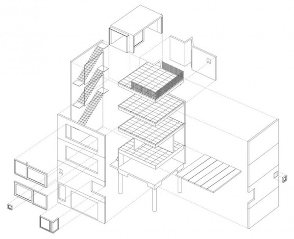 Fugleperspektiv- Domenico Alvaro Sidney House