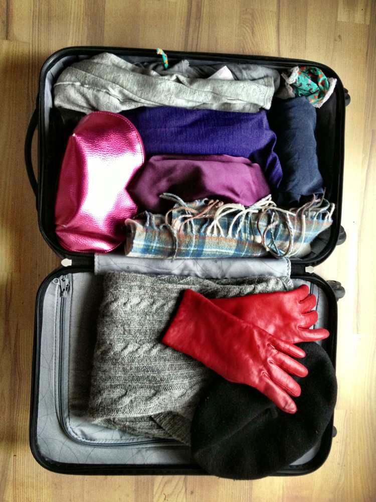 pakke-kuffert-tjekliste-tip-sortering-bagage-håndbagage