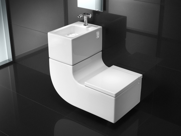 ww Roca badeværelsesmøbler vandvask-toilet kombineret