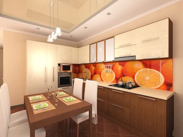 برتقالي غامق ، مخفف - يمكن أن تشتمل هذه الظلال على ساحة وستائر وأطباق وإكسسوارات وعناصر تقليم