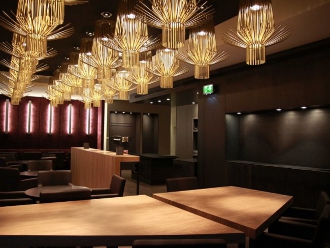 Allegro lampe aluminium-forkromet metal-Frankrig Hotel-CitizToulouse