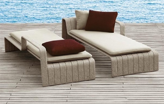 lounge havemøbler af paola lenti liggestole have pool