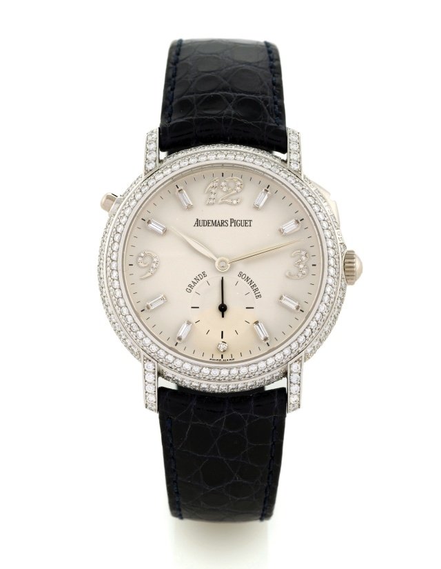ur med ædelsten-Audemars Piguet-Platinum luksus limited edition automatisk