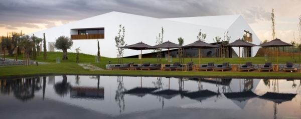 Moderne hotel moderne pool