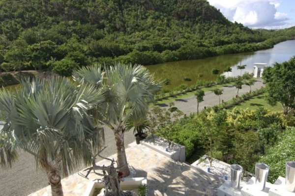 luksus sommerhus i den caribiske udsigt flod
