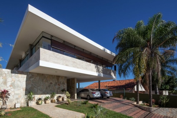 Luksus hus moderne arkitektur brasilien