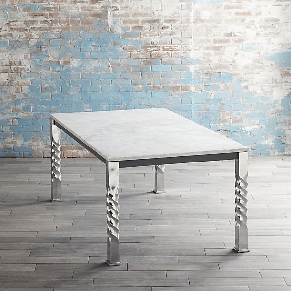 spisebord-med-marmor-top-rektangulært-design-kunstnerisk-multi-drejede-bordben