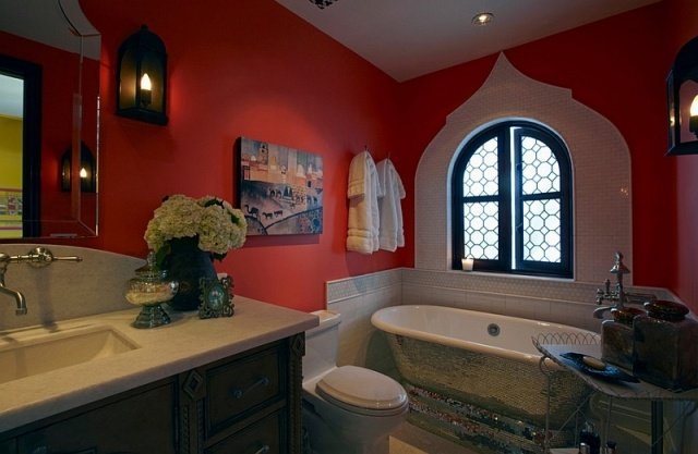 badeværelse-lanterne-lamper-marokkanske-touch-brugerdefinerede vinduer