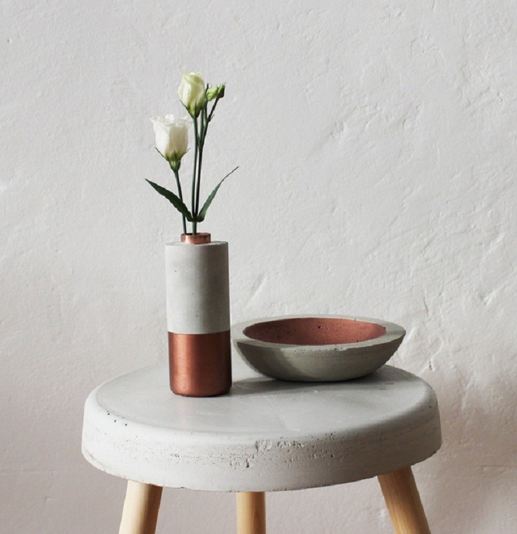 Find møbler køb beton vase boligtilbehør