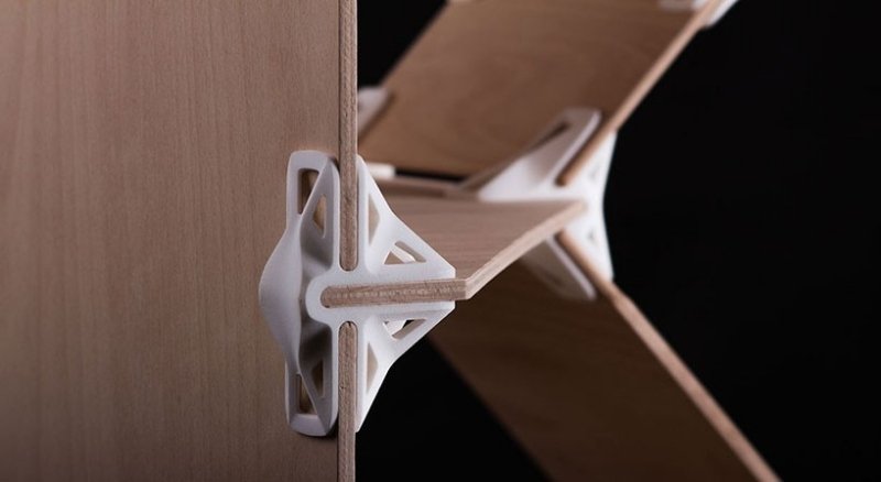 Byg dine egne møbler 3d-printer-krydsfiner-tilbehør-hængsler-plast