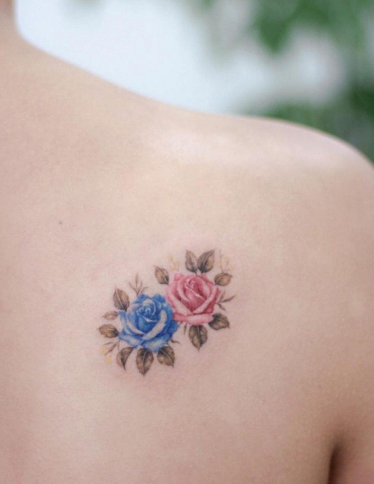minimalistiske tatoveringer billeder rose tattoo meaning