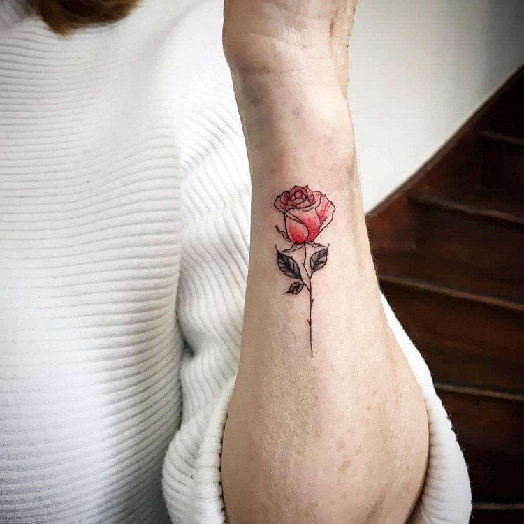 minimalistiske tatoveringer med betydning roser tatovering design billeder