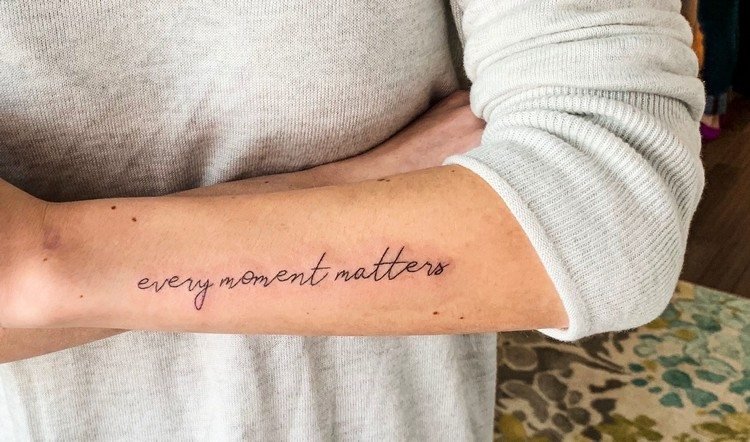 Tatovering ordsprog ideer minimalistiske tatoveringer billeder