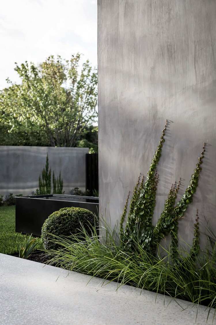beton-hus-minimalistisk-beton-facade-grønt-klatrende planter