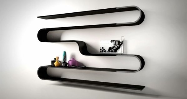 Vægplade design italiensk minimalisme i interiøret Luca Tormena-Guido Piazzalunge