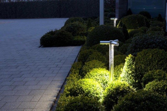 Designer belysning-have spotter med jordspyd-sti lys-design-ledlab