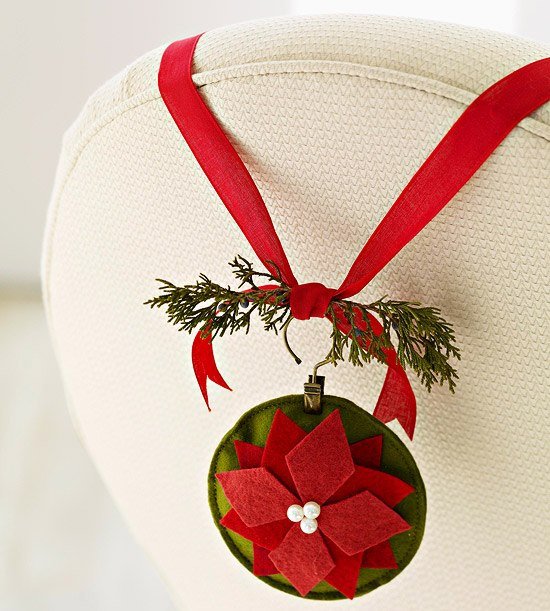Jule advent sæson bånd buer kunsthåndværk smykker