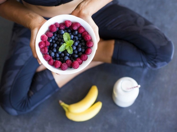 Bevidst sund kost for rå yogier. Tabe dig med yoga