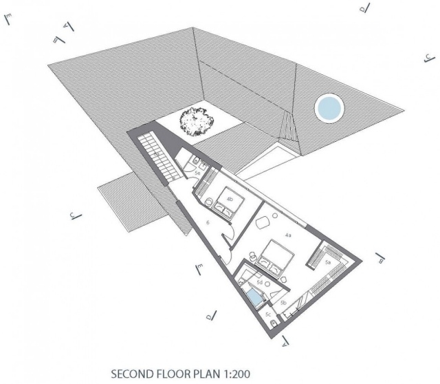 moderne arkitektur anden esrte grundplan design