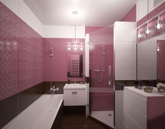 lille-badeværelse-design-fliser-ideer-pink-brun