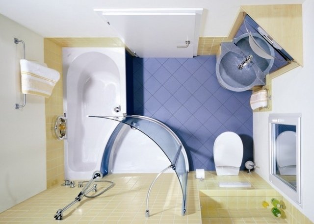 badeværelse-design-ideer-lille-badeværelse-plads-optimal brug