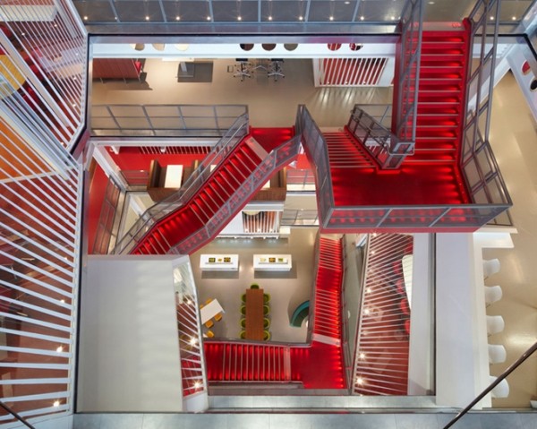 Macquarie Group London Office Red Trappe